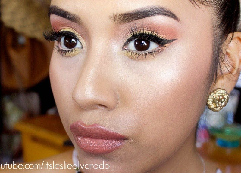 Summer Dewy/Bronzed Makeup Tutorial: Orange & Yellow Eyes