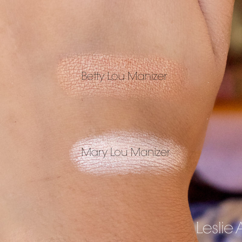 The Balm Cosmetics Mary Lou Manizer + Betty Lou Manizer Review/ Demo/ Comparison | Swatches