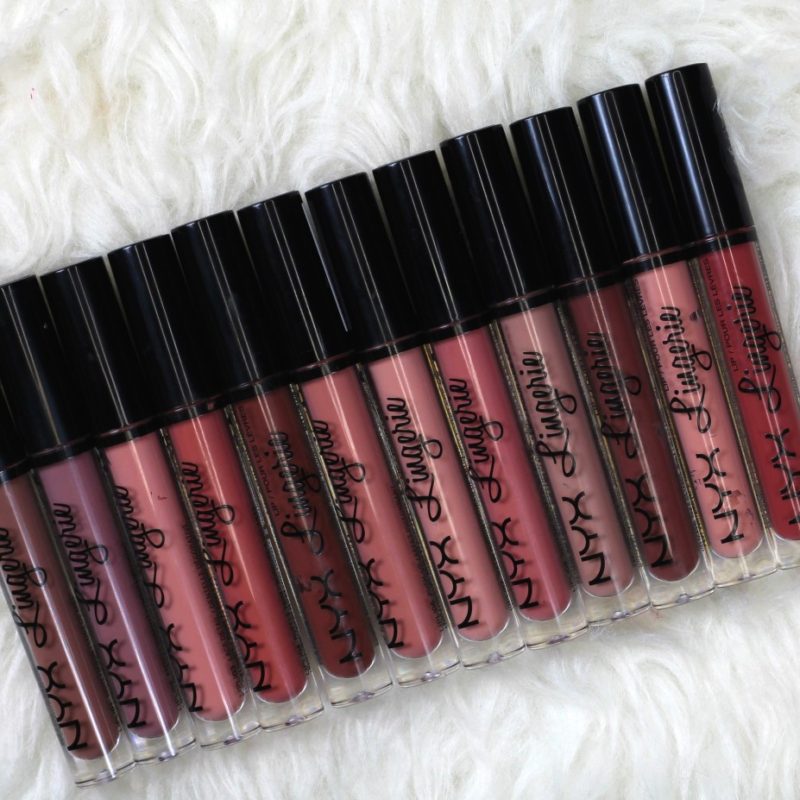 Nyx Liquid Lipstick Swatches + Review